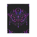 Mystic Moth Velveteen Plush Blanket