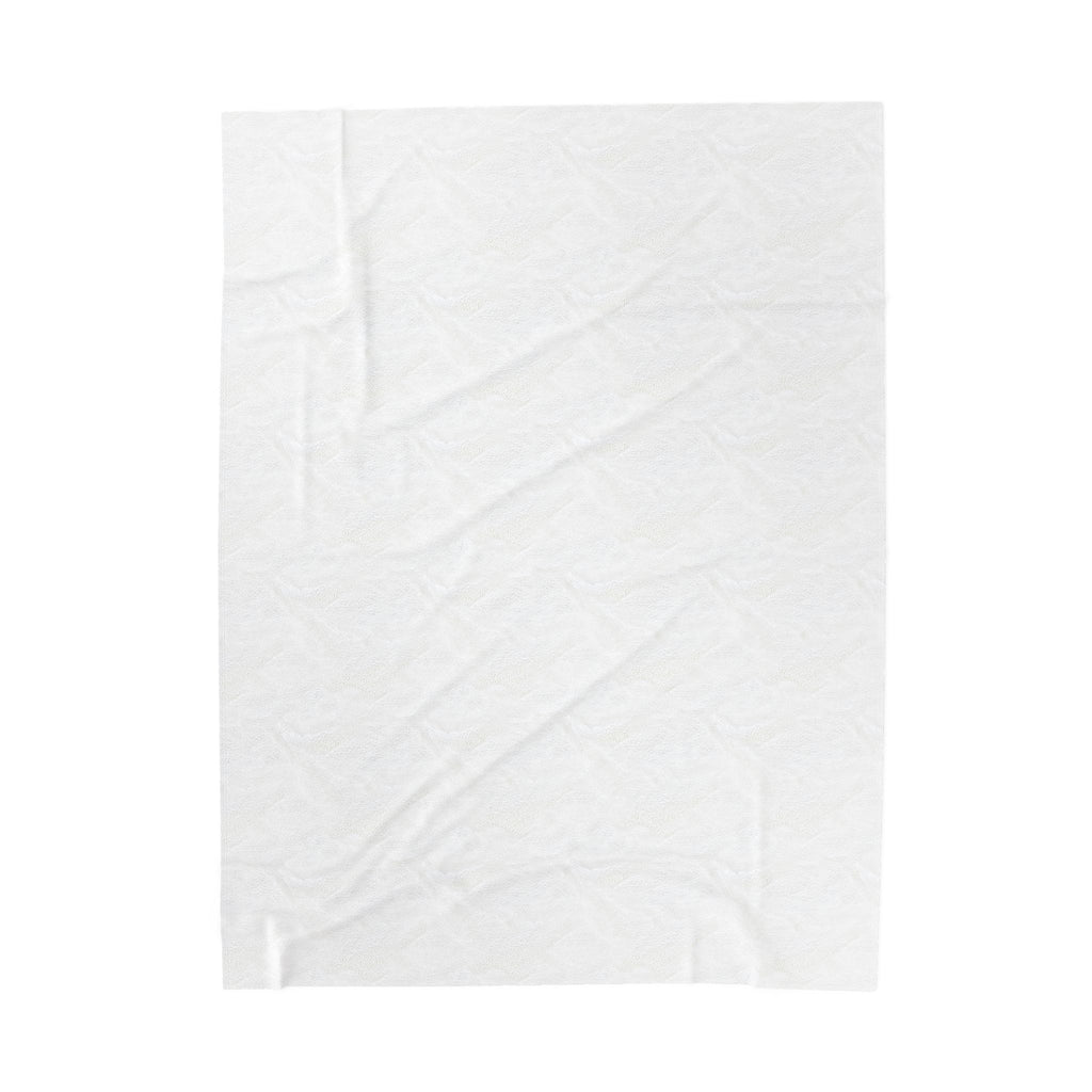 Velveteen Plush Blanket - Moonlit Gothic Window